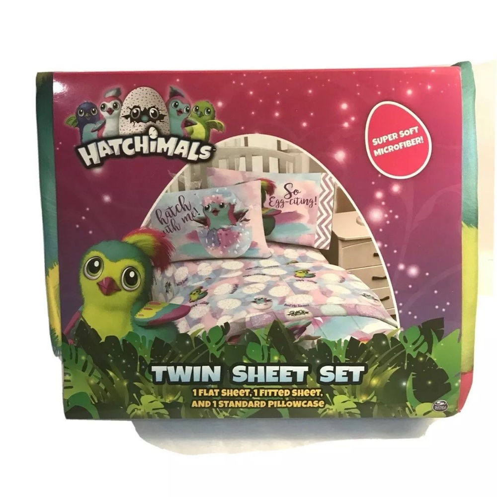 Hatchimals Twin Bedding Set New